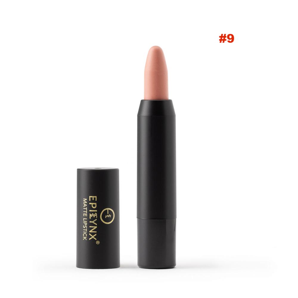 EpiLynx Perfect Lip Crayon in shade 09, a hydrating, vegan, gluten-free lipstick balm pencil with a smooth, buildable application.