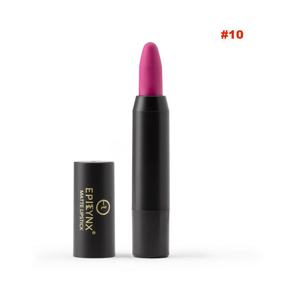 EpiLynx Perfect Lip Crayon in shade 10, a hydrating, vegan, gluten-free lipstick balm pencil with a smooth, buildable finish.