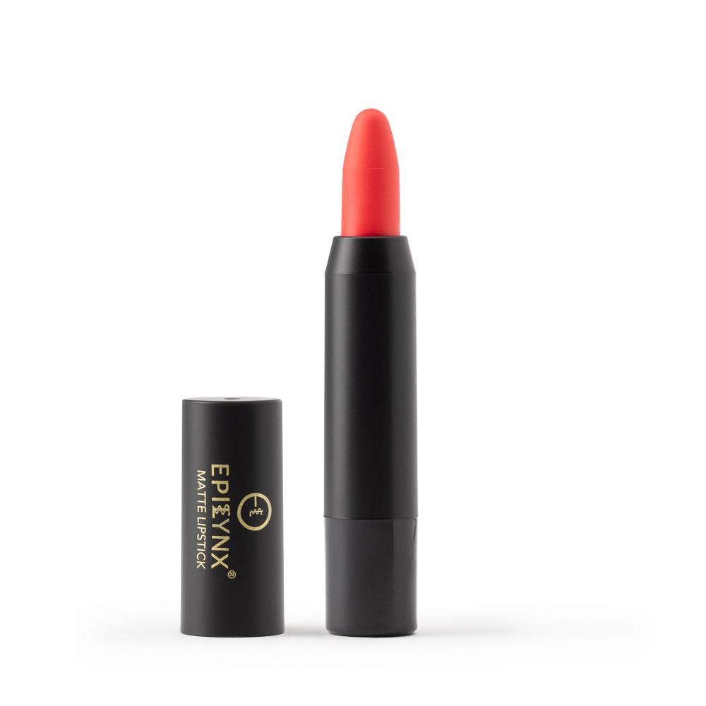 EpiLynx Perfect Lip Crayon in a sleek pencil form, showing the hydrating, buildable vegan and gluten-free lipstick balm.