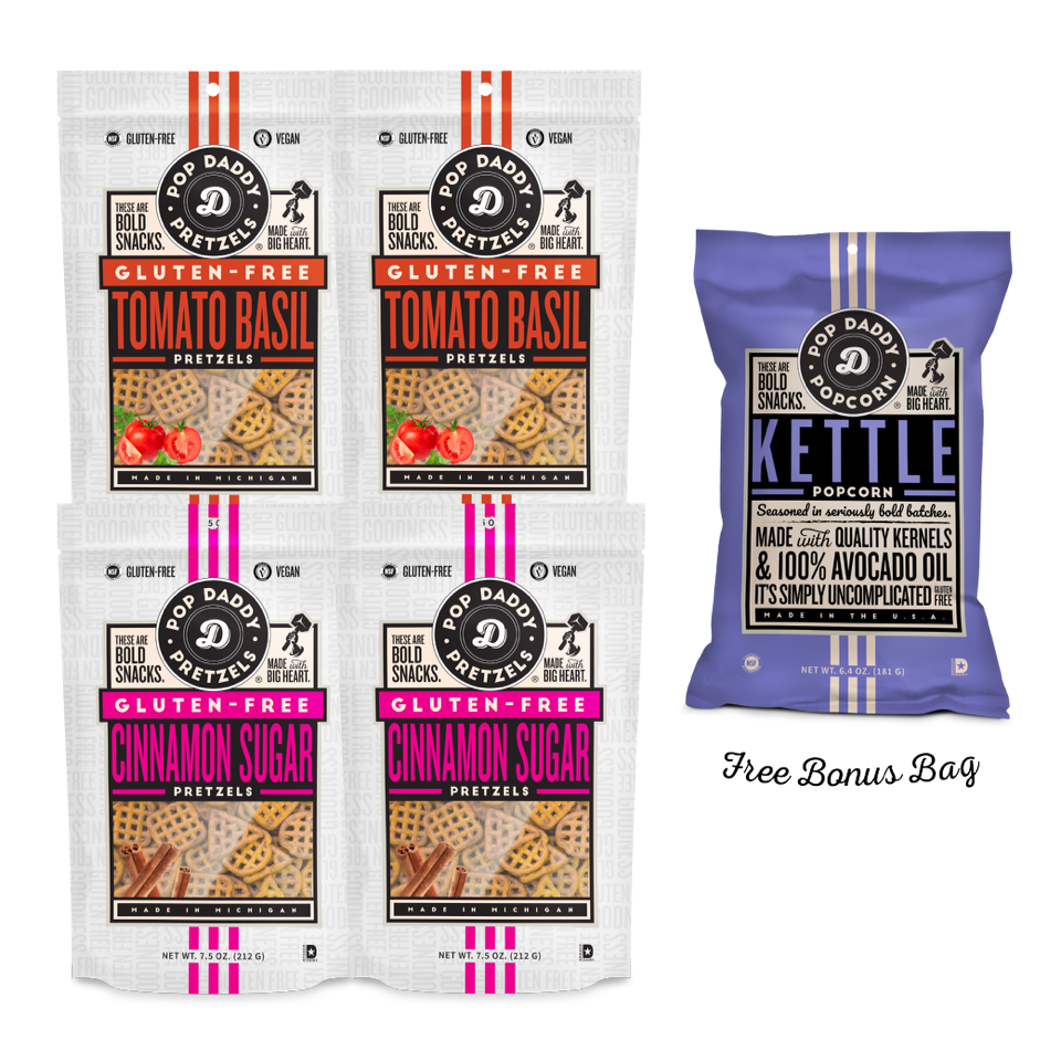 Pop Daddy Snacks - LMGF Pretzel Bundle