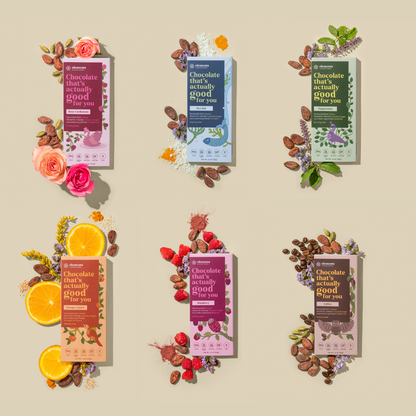 Assorted Elements Truffles The Classic Collection chocolates in elegant packaging, featuring smooth, rich chocolate truffles.