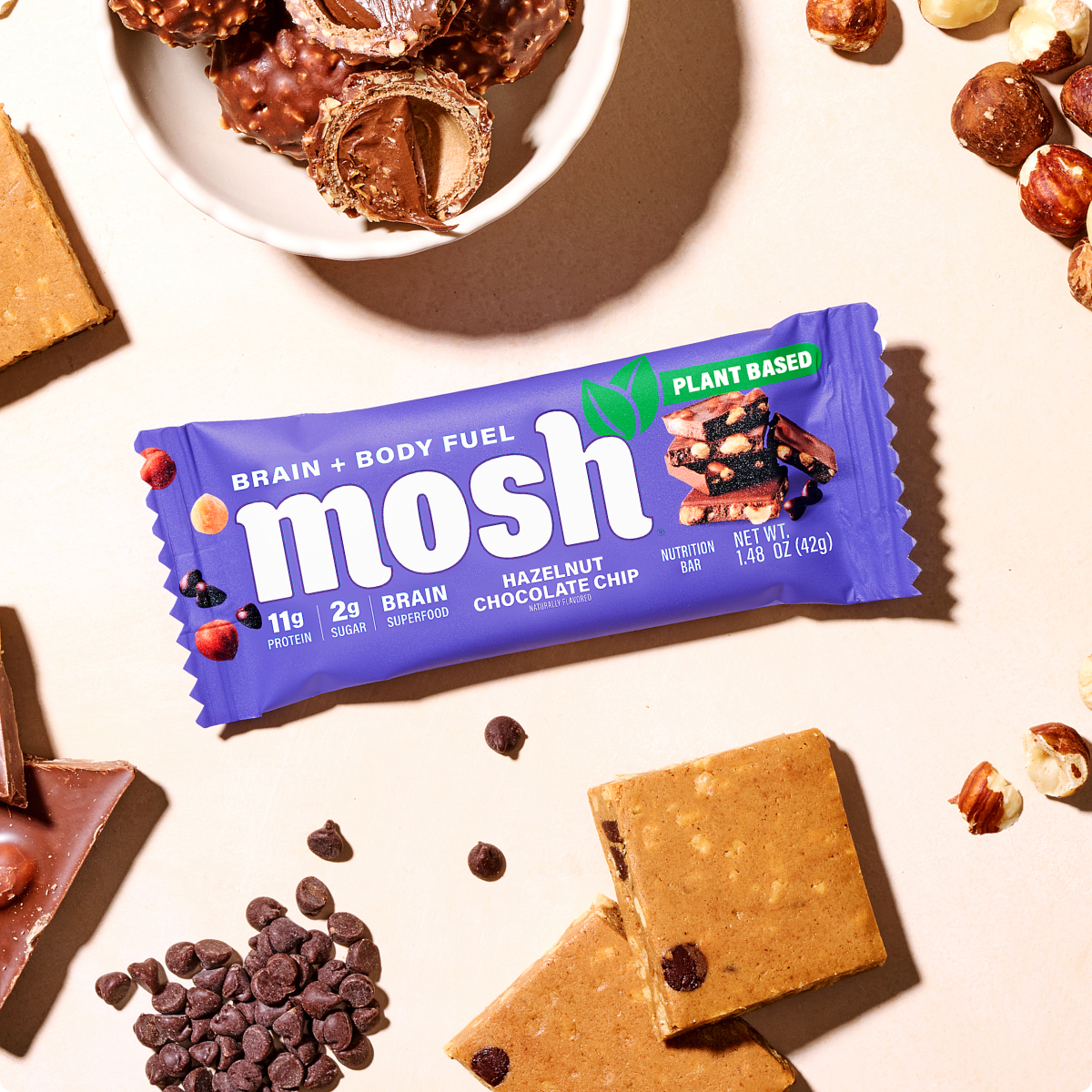 Mosh Hazelnut Chocolate Chip