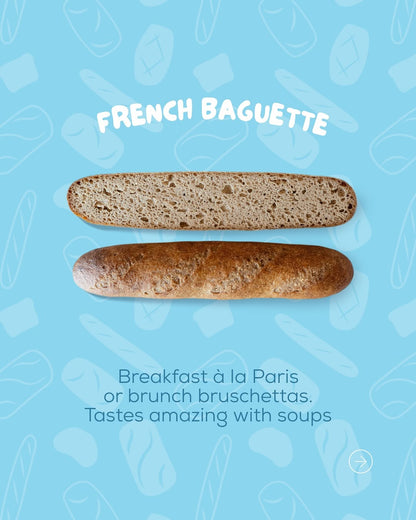 Heaven GF Bakery French Vegan Sourdough Baguette (4 Pack)