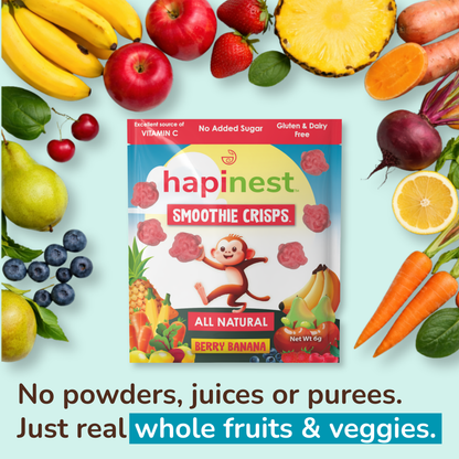 Hapinest Berry Banana Smoothie Crisps