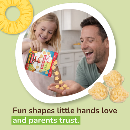 Hapinest Pineapple Apple Smoothie Crisps