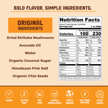 Pan's Original Mushroom Jerky Five Pack