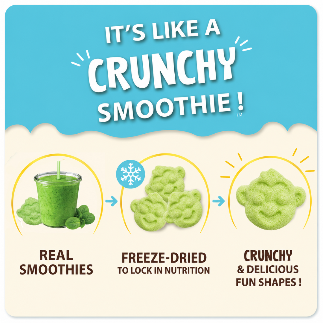 Hapinest Lemon Green Apple Smoothie Crisps