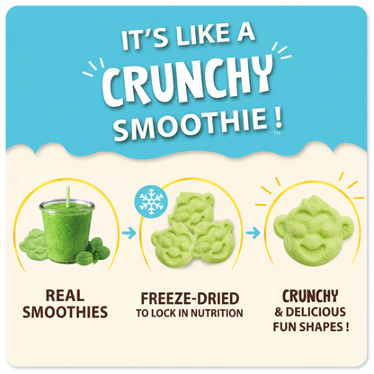 Hapinest Lemon Green Apple Smoothie Crisps