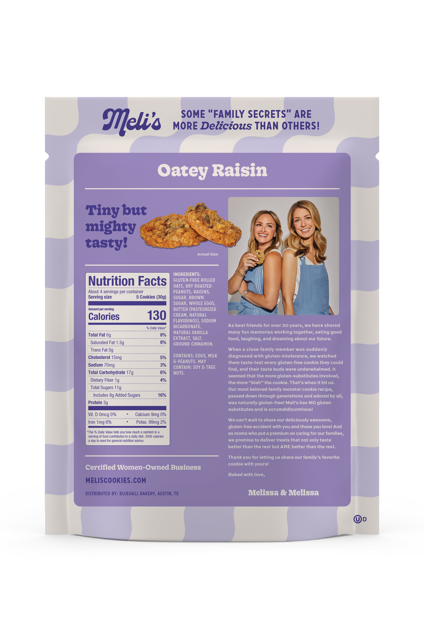 Meli's Variety Pack Minis- OG Monster, Chocolate Chip, Oatey Raisin