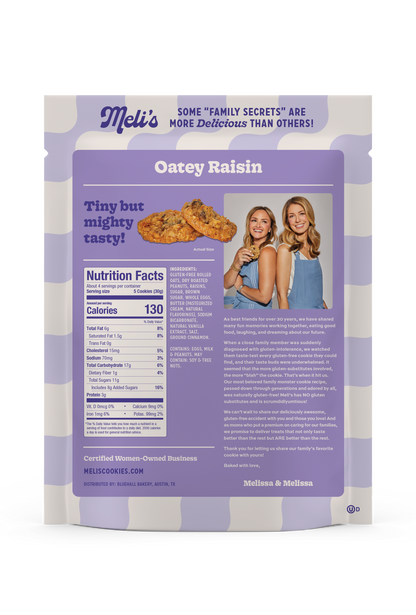 Meli's Variety Pack Minis- OG Monster, Chocolate Chip, Oatey Raisin