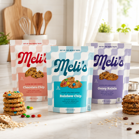 Meli's Variety Pack Minis- OG Monster, Chocolate Chip, Oatey Raisin