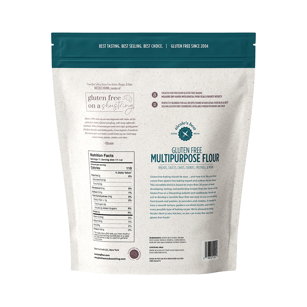 Nicole's Best Gluten Free Multipurpose Flour (2.5 LB)