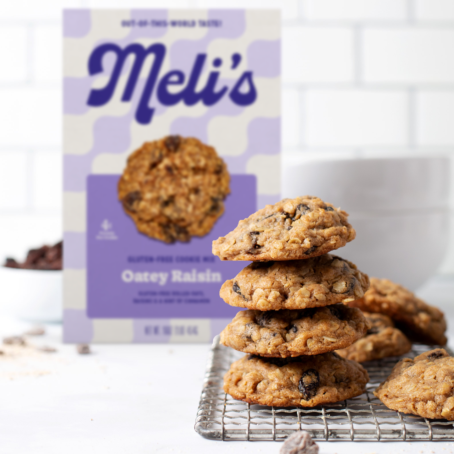 Meli's Oatey Raisin Cookie Mix (3-Pack)