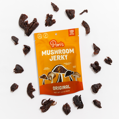 Pan's Original Mushroom Jerky Five Pack