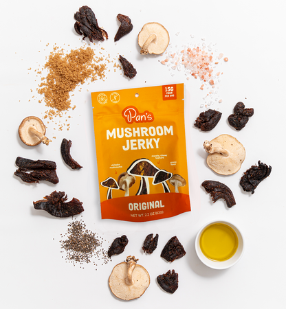 Pan's Original Mushroom Jerky Five Pack
