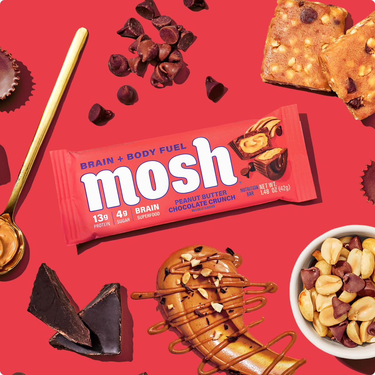 Mosh Peanut Butter Chocolate Crunch