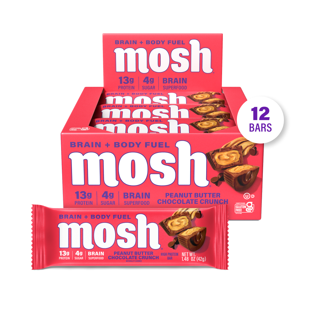 Mosh Peanut Butter Chocolate Crunch
