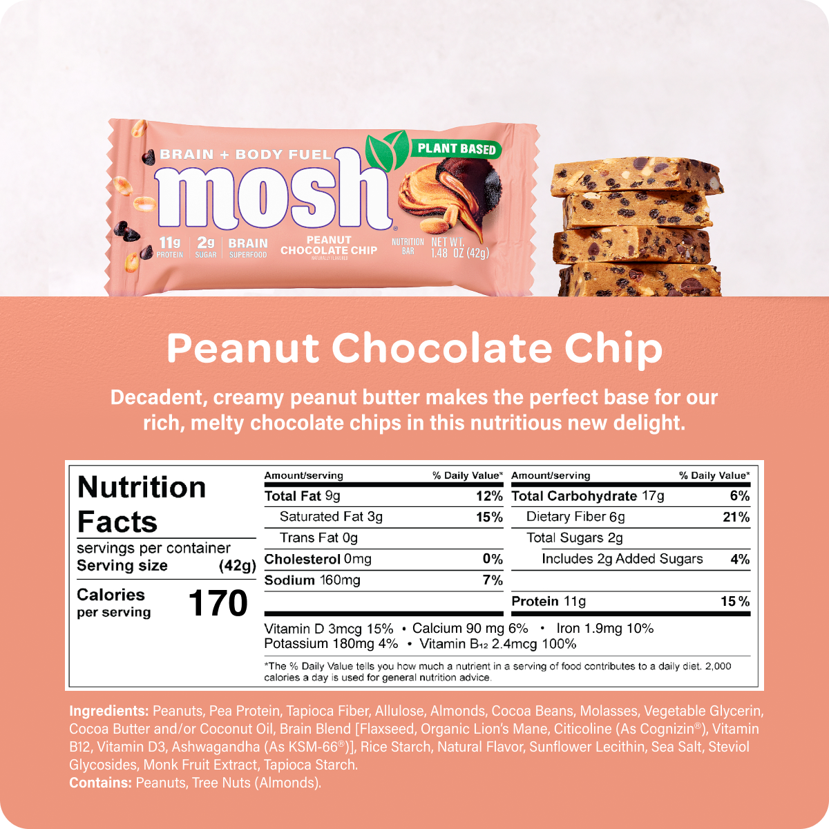 Mosh Peanut Chocolate Chip
