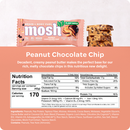 Mosh Peanut Chocolate Chip