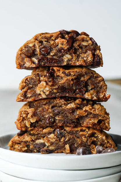 Sweet Addison's Oatmeal Chocolate Chip Cookies