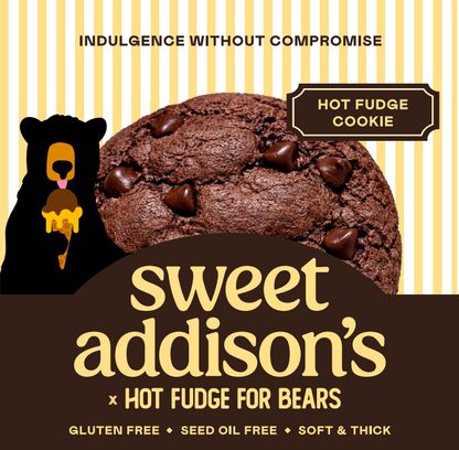 Sweet Addison's Hot Fudge Cookies