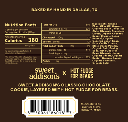 Sweet Addison's Hot Fudge Cookies