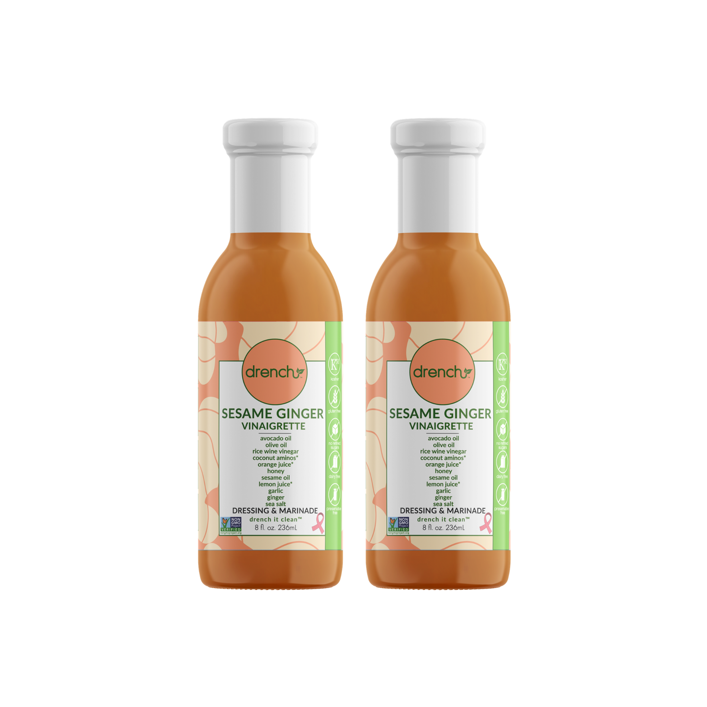 drench Sesame Ginger Vinaigrette (2 Pack)