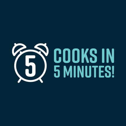Taste Republic gluten-free egg noodles in a family-size frozen pack, ready to cook in five minutes.