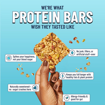 YES BAR Strawberry Coconut snack pack showing six bars with strawberry and coconut flavor, featuring colorful packaging.