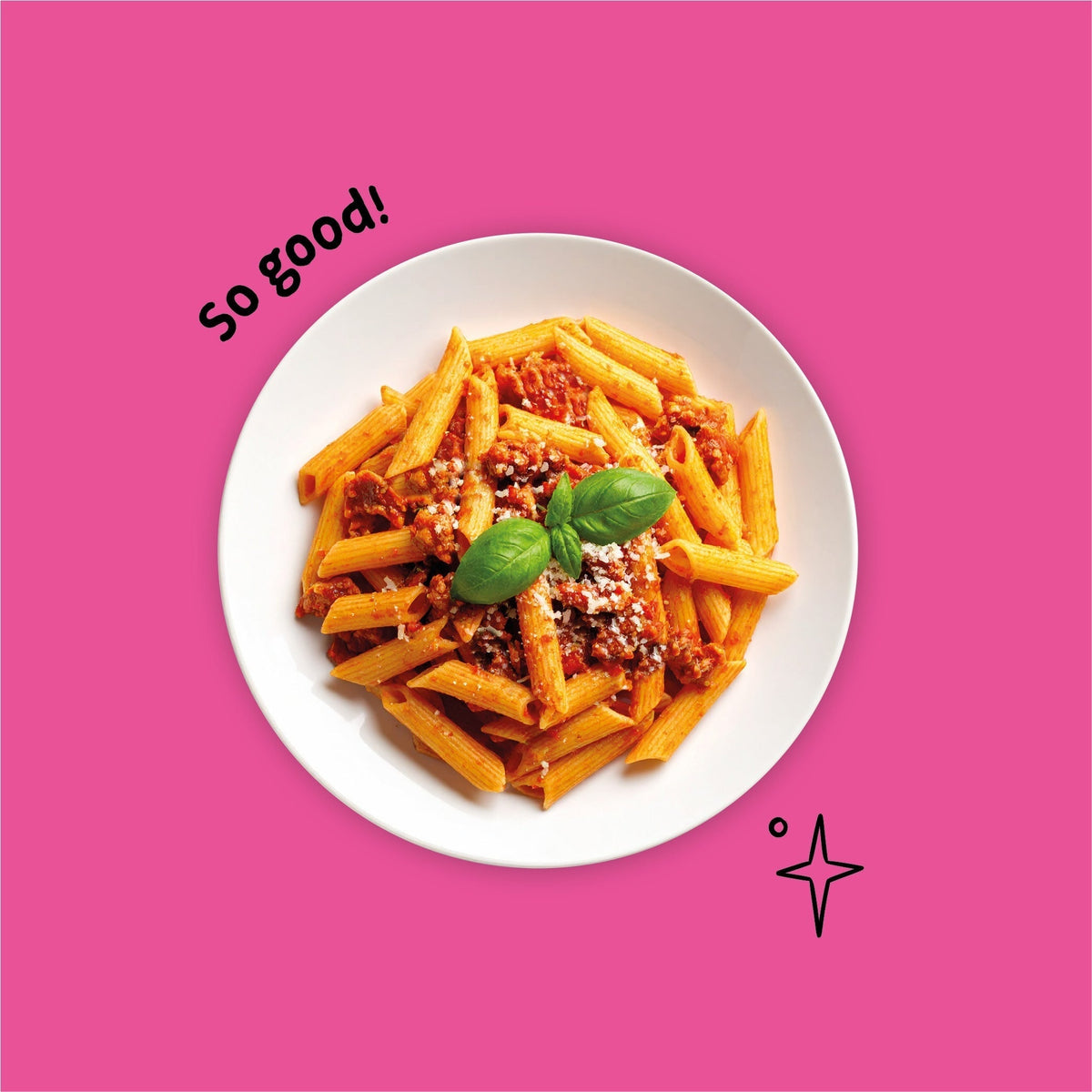 Bellycious Pasta with Arrabbiata Sauce & Sausage (6 or 12 Pack) Pasta Bellycious 