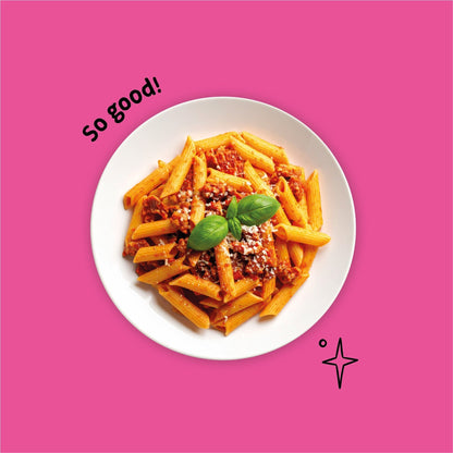 Bellycious Pasta with Arrabbiata Sauce & Sausage (6 or 12 Pack) Pasta Bellycious 