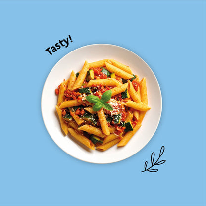 Bellycious Pasta with Puttanesca Sauce & Zucchini (6 or 12 Pack) Pasta Bellycious 