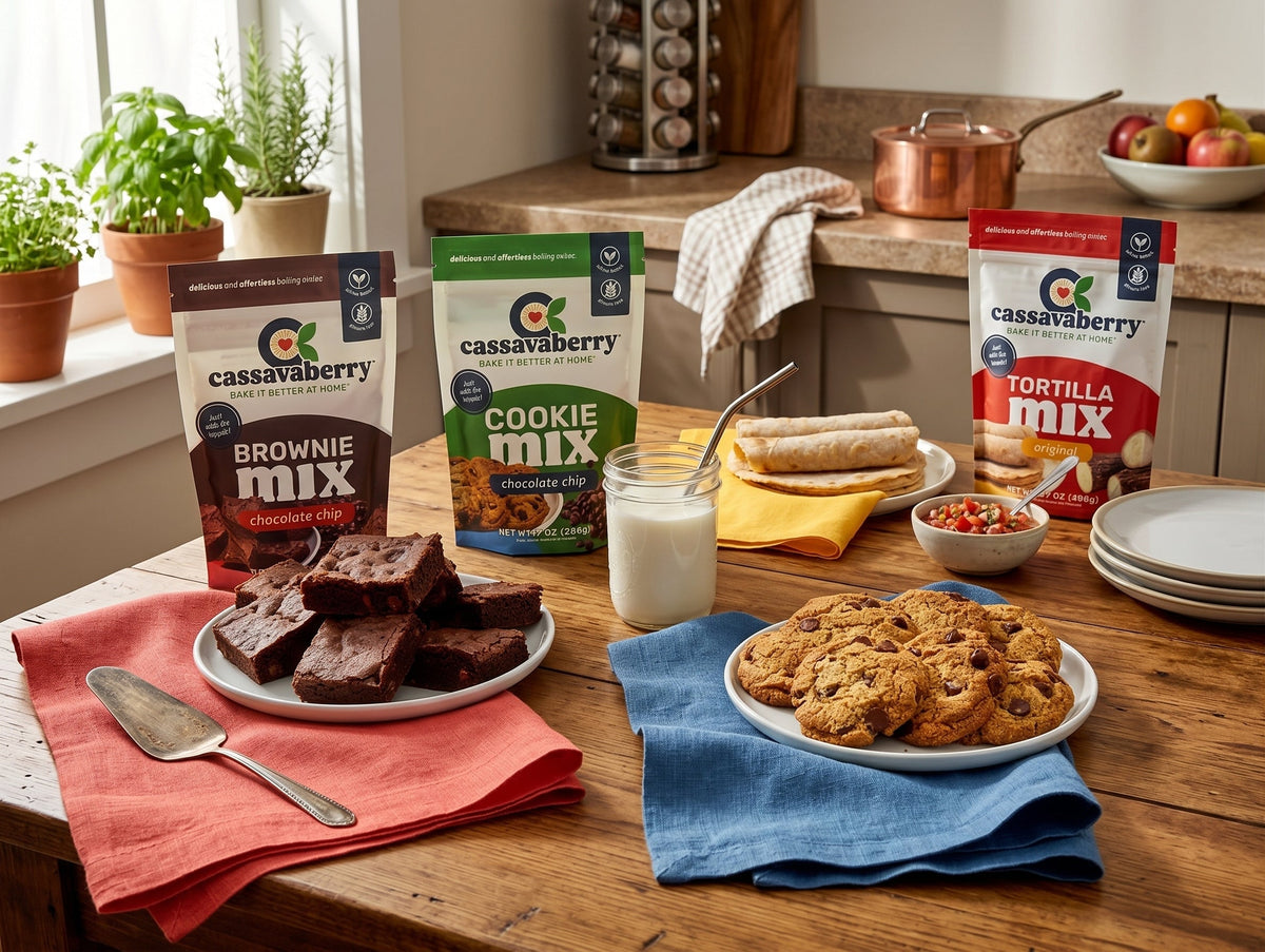 Cassavaberry Best Seller Baking Mix Bundle (3-pack) Baking Mixes Cassavaberry® 