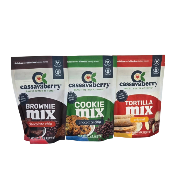 Cassavaberry Best Seller Baking Mix Bundle (3-pack)