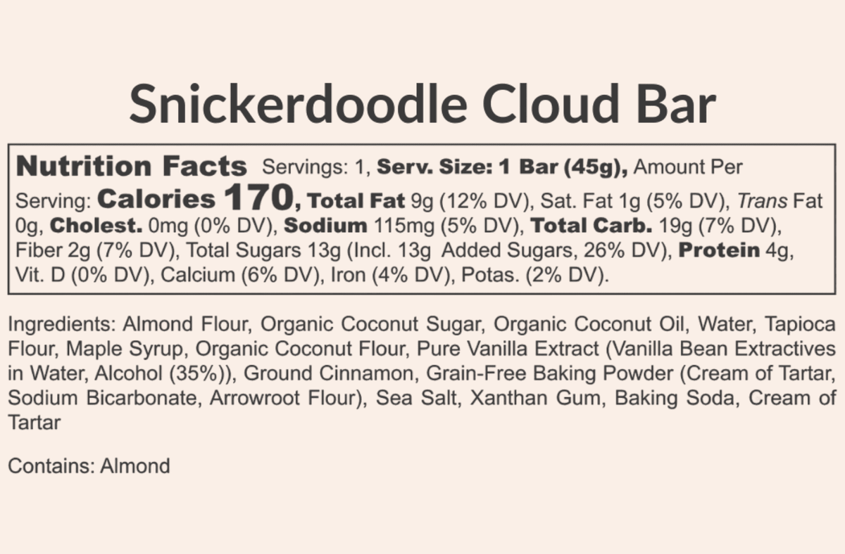Cloudy Lane Bars Variety Pack – 4 Flavors Baked Goods Cloudy Lane 