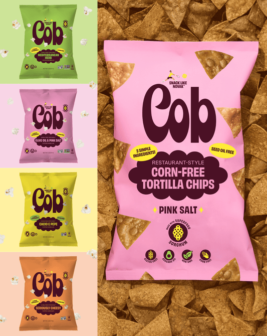 Cob Sorghum Sampler Tortilla Chips Cob 
