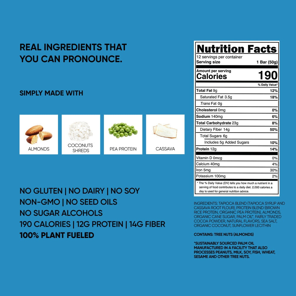 Cocoa for Coconuts Protein Bars TRUBRANDS 