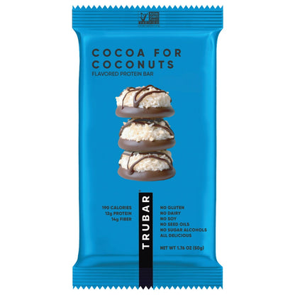 Cocoa for Coconuts Protein Bars TRUBRANDS 