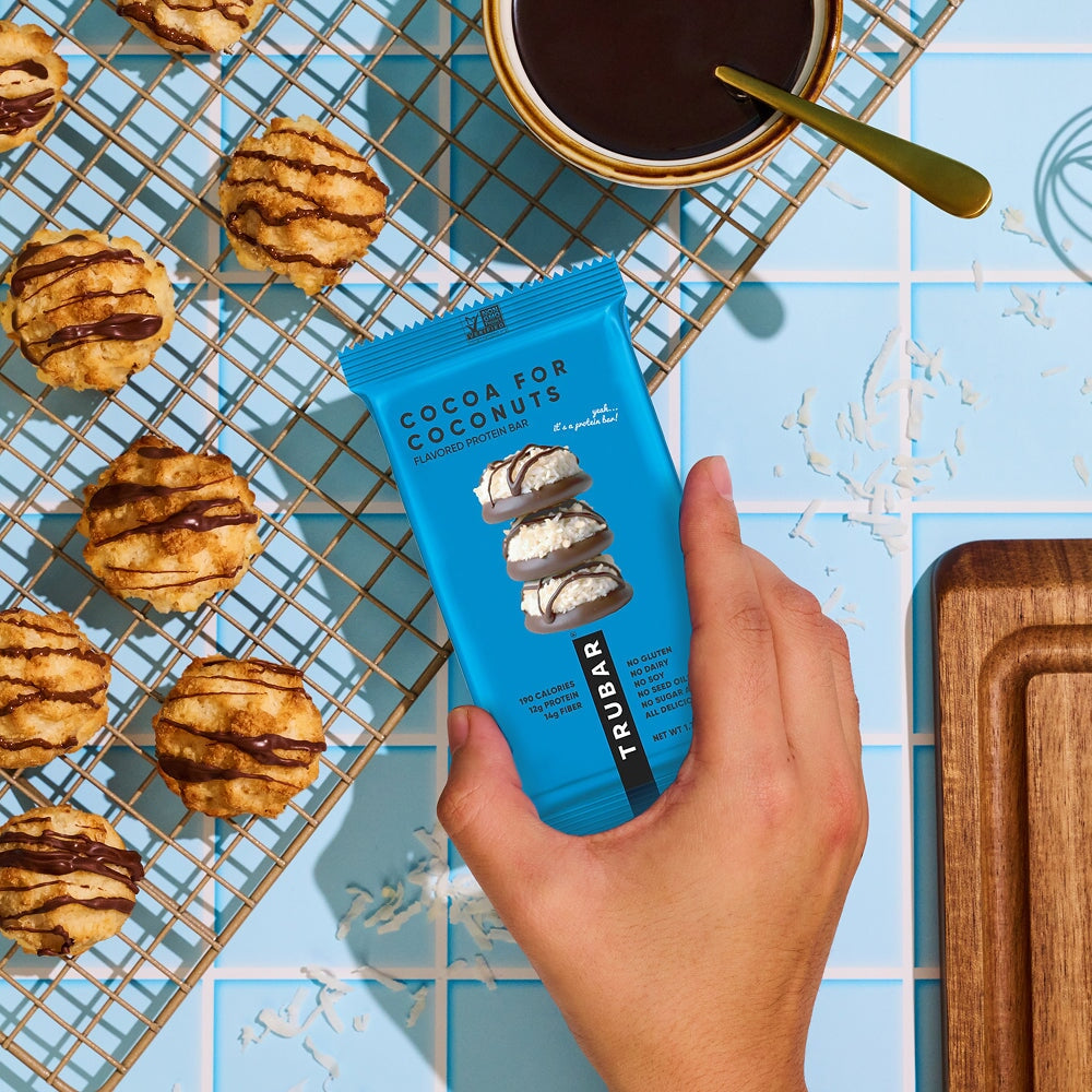 Cocoa for Coconuts Protein Bars TRUBRANDS 