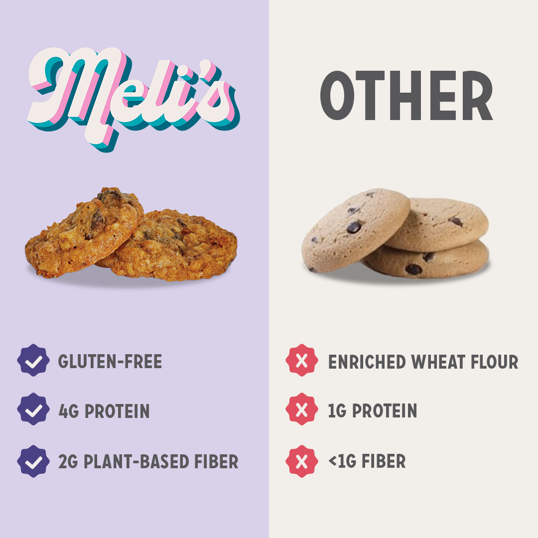 Meli's Oatey Raisin Cookie Mix (3-Pack)