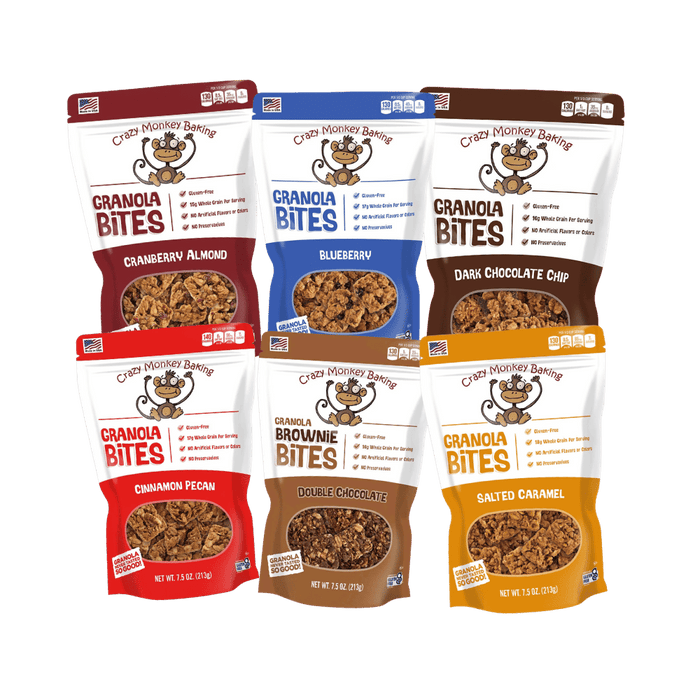 Crazy Monkey Flavor Flight - 6 Bags