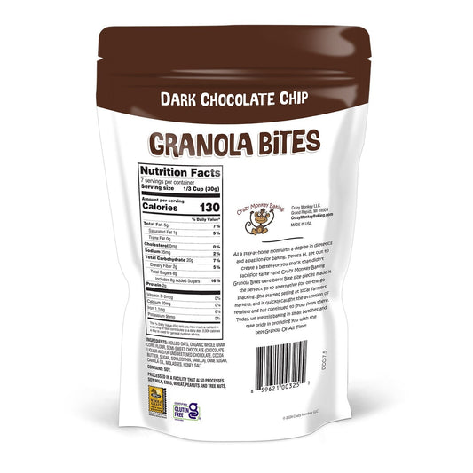 Crazy Monkey Granola Bites Taster Trio — 3 Bags Bundle Crazy Monkey Baking 