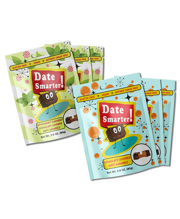 Date Smarter! Variety Pack: Peppermint & Original Flavor (6-Pack)