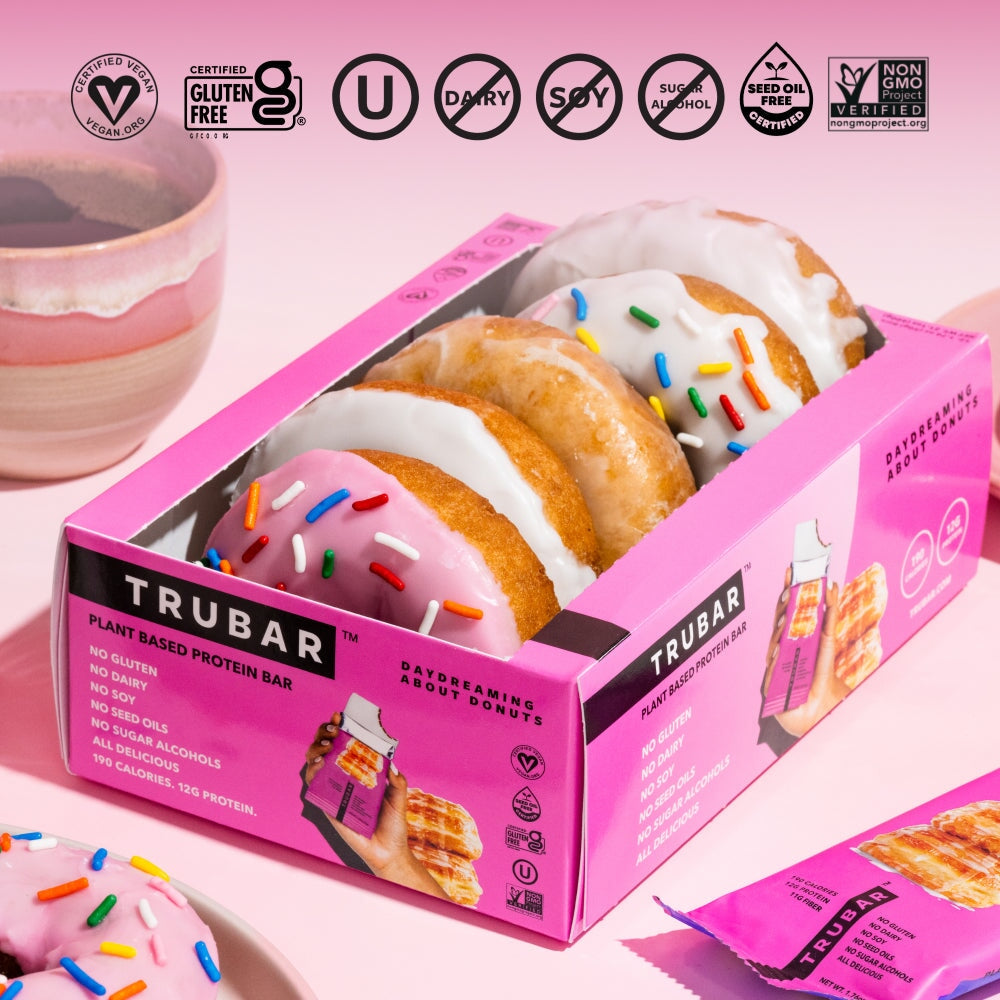 Daydreaming About Donuts Protein Bars TRUBRANDS 