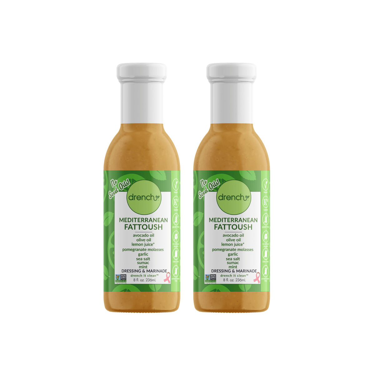 drench Mediterranean Fattoush (2 Pack) drench 