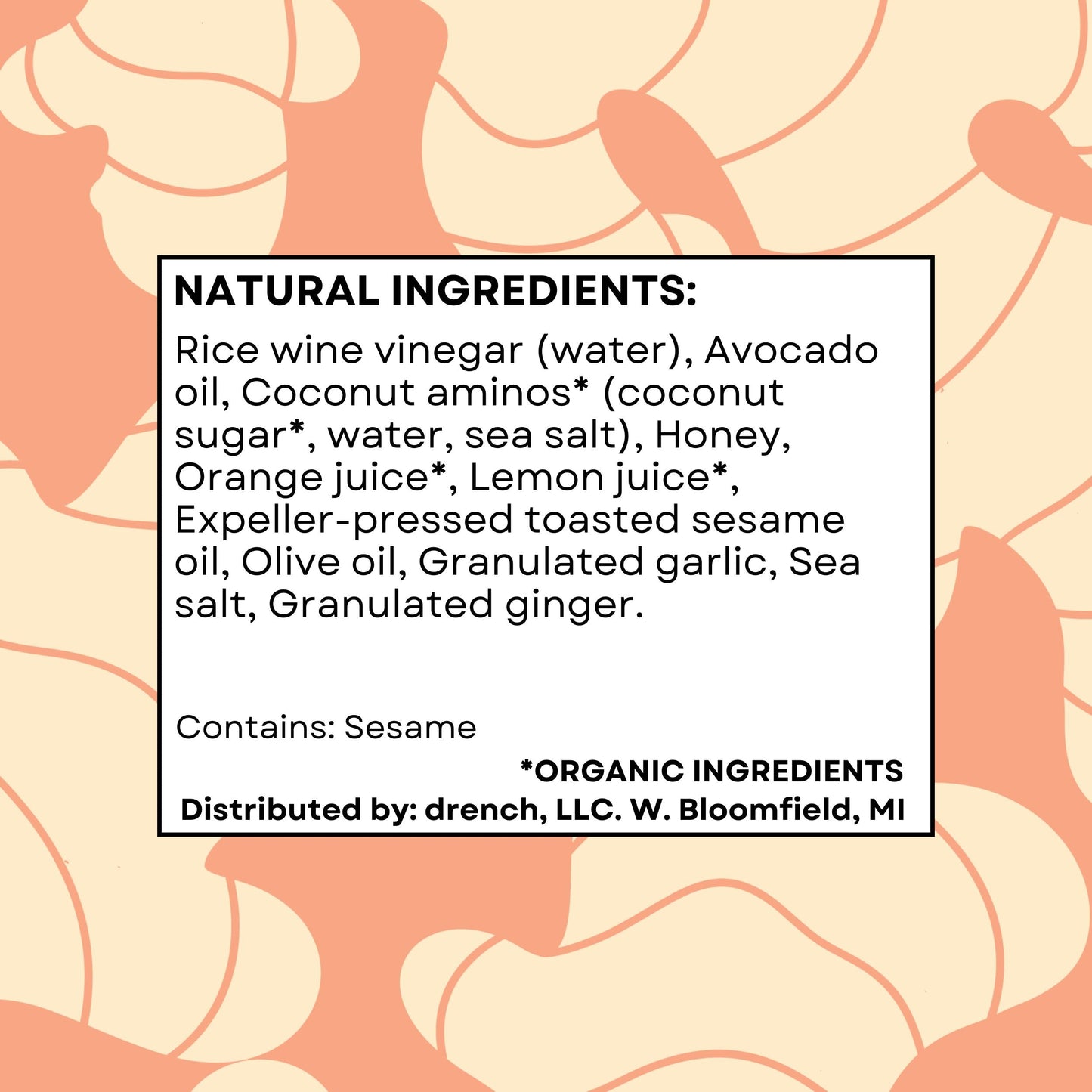drench Sesame Ginger Vinaigrette (2 Pack)