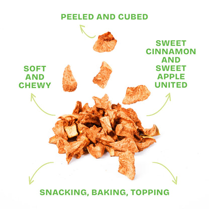 Drybox dried apples snack pack featuring three packs of natural dried apple slices in a convenient fruit snack bundle.