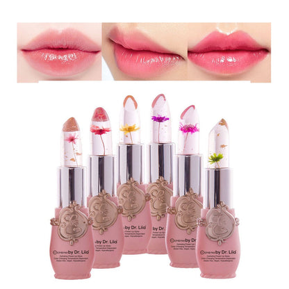 EpiLynx Color-Changing Flower Lip Gloss – Vegan, Gluten-Free, Hydrating Lip Balm