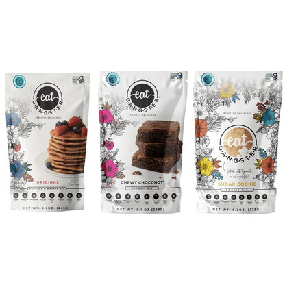 Eat G.A.N.G.S.T.E.R. Best Sellers Bundle featuring a variety of popular snacks and treats from the Eat G.A.N.G.S.T.E.R. Shop.