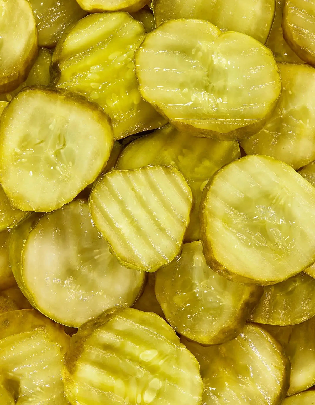 Freestyle Snacks Classic Dill Pickle Chips in a bowl, showing crunchy pickle slices with a tangy dill flavor.
